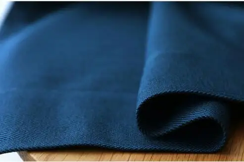 Blue Curtain Современные Плотные Твиловые льняные затемненные занавески, индивидуальный домашний декор, занавеска для окон, драпировка для спальни, гостиной, сплошная глухая панель - Цвет: Blue Curtain