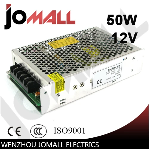 50 Вт 12В 4.2a Один выход импульсный источник питания|power supply emachine|power oempower timer |
