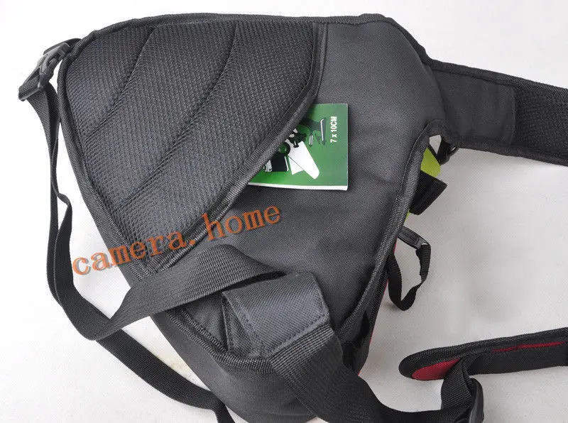 Портативная красная поясная сумка для камеры чехол Canon EOS Nikon Sony Olympus Pentax jvc |