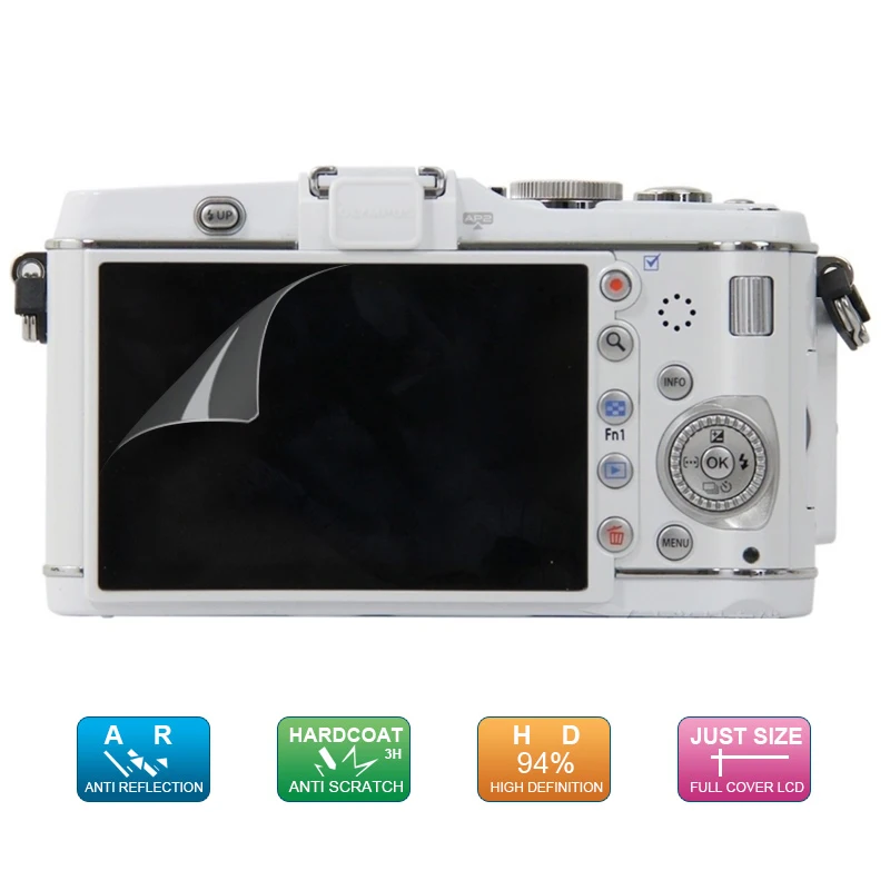 (6pcs, 3pack) LCD Guard Film Screen Display Protector for Olympus E-P3 / EP3 / E P3 PEN Camera
