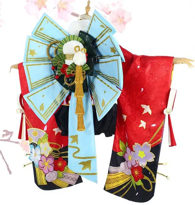 Косплей мобильная игра Onmyoji Kagura новая кожа Warbler YanMing sakura Cos Одежда|cosplay clothes|cosplay