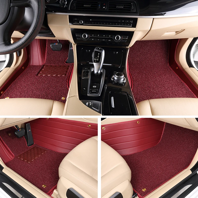 Пользовательские подходят коврики XPE кожа ковер для Volkswagen всех моделей vw passat b5 6