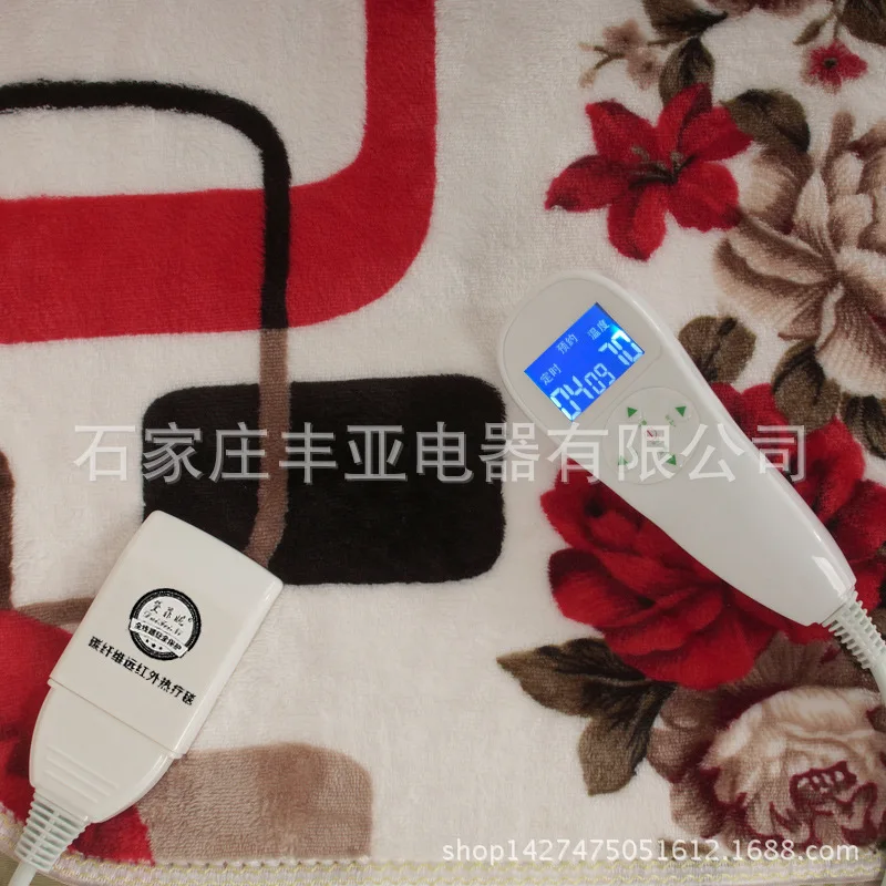 Intelligent electric blanket of carbon fiber far infrared double control waterproof safe radiation mattress cust | Дом и сад