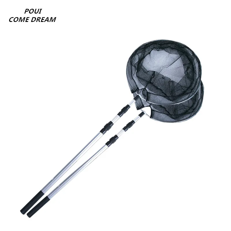 1.6m Folding telescopic landing net red de pesca fishing network shrimp china dip Accessories tool | Спорт и развлечения