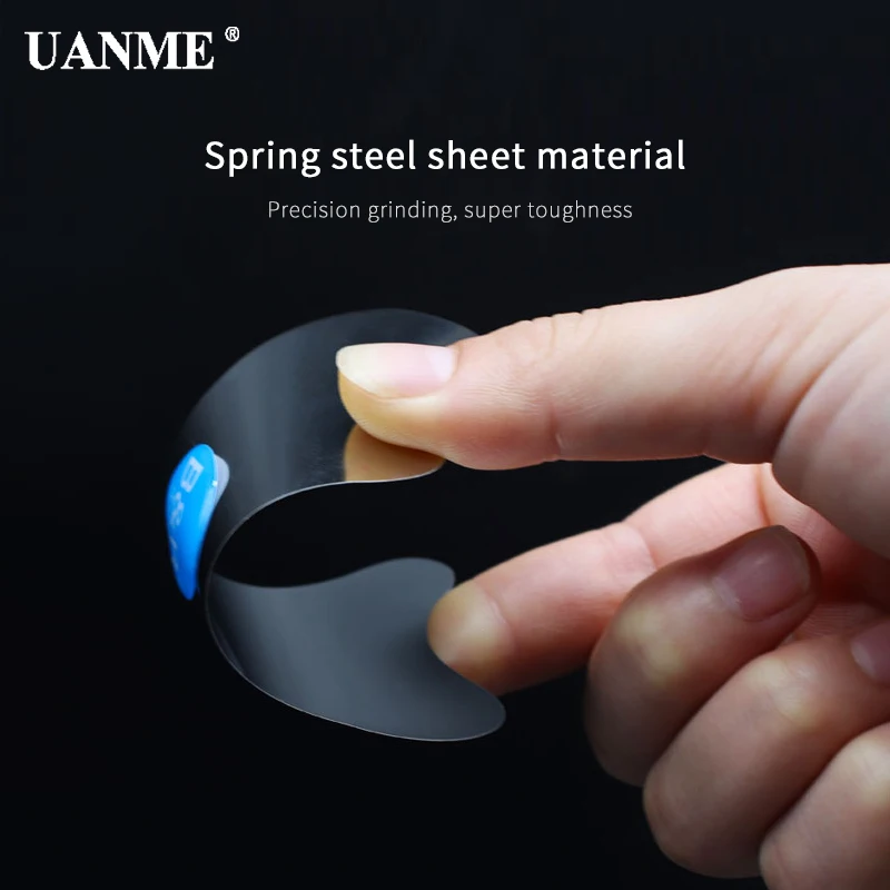 UANME C9-5in1 Ultra Thin Flexible Stainless Steel Pry Spudger Disassemble Card for iPhone iPad Samsung Mobile Phone Repair Tool |