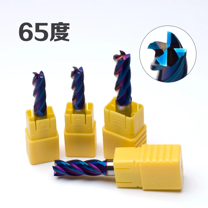 

LKK 65 degrees 4 blade alloy tungsten steel end mill 1 2 3 4 5 6 7 8 9 10 12 14 16 20
