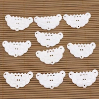 10 pcs 20mmx35mm shell natural white mother of pearl jewelry making diy