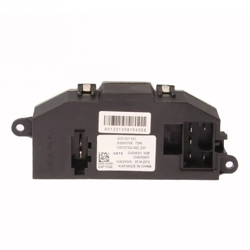 Air Conditioning Blower Resistor Motor Auto Fan Black Front Heater Car Parts For V W Accessories | Автомобили и мотоциклы