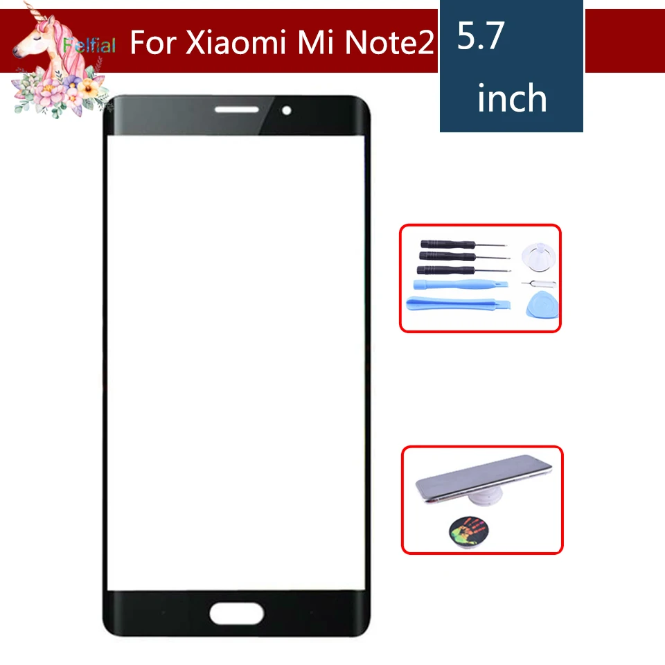 Оригинальный сенсорный экран Mi Note2 5 7 дюйма для Xiaomi Note 2 стеклянный дигитайзер