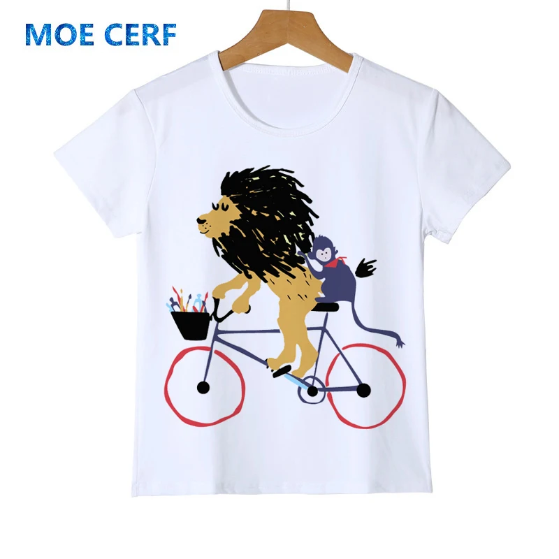 

Summer Cool Kawaii Giraffe Kid Shirt 3D Giraffe Design T shirt for baby Novelty Tops Girl Boy Casual Short Sleeve Tees Y14-65