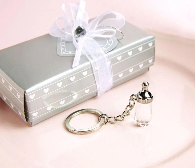 Новый Baby Shower пользу Подарки Платье для крестин Гостей сувениры с украшением в