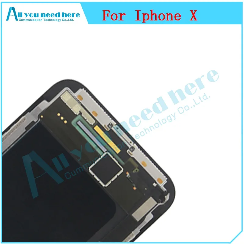 high quality Screen For Apple iphone x lcd Display Assembly With Digitizer Glass No Dead Pixel Phone Parts Black White | Мобильные