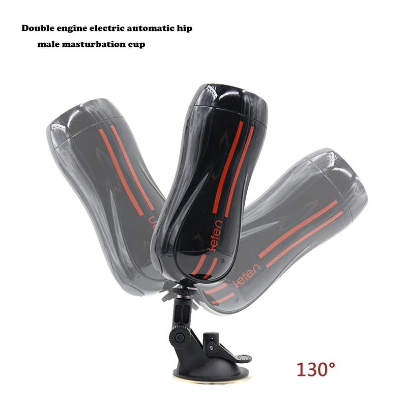 Leten Fantasy 3 Electric Hip Dual Engine 10 Modes Vibration Male Hands Free Masturbator w/ Strong Sucker Adult Sex Toys for Men | Красота и