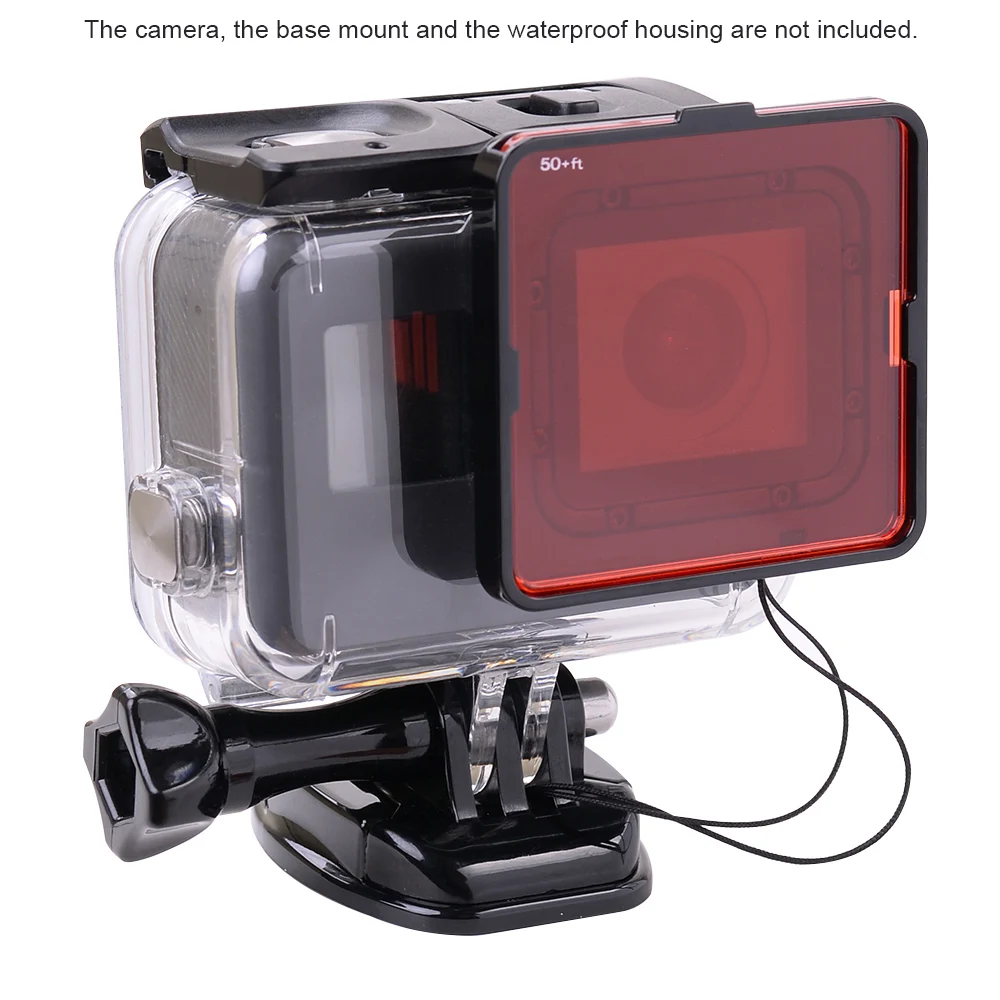 Комплект фильтров 8 в 1 для подводного погружения и дайвинга камеры GoPro Hero 5