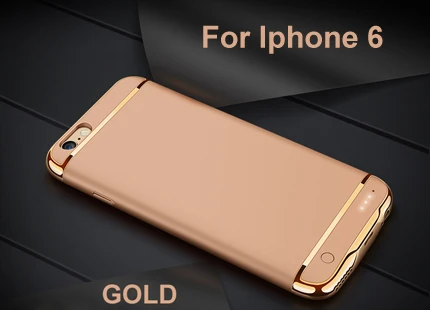 as picture show Портативный внешний аккумулятор чехол для iPhone 6, 6s, 7, 8, внешний аккумулятор для телефона, чехол для iPhone 6, 6s plus, 7 Plus, 8 Plus, внешний аккумулятор - Цвет: as picture show