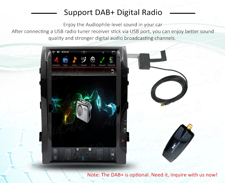 2 DIN Android 8,1 Tesla 1" Автомагнитола для Toyota Land Cruiser 200 LC 200 2008- 1 DIN кассетный плеер Авторадио Стерео HDMI