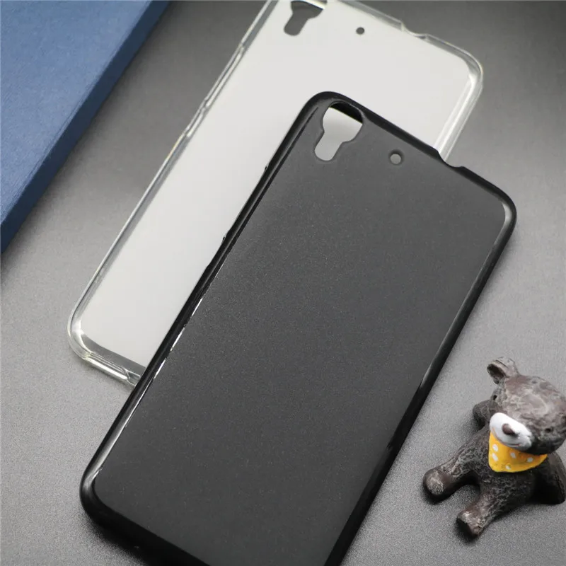 Мягкий чехол для huawei SCL-L21 SCL-L01 huawei Y6/Honor 4A Мягкая Силиконовая защита из ТПУ высокое качество Пудинг противоскользящая задняя крышка