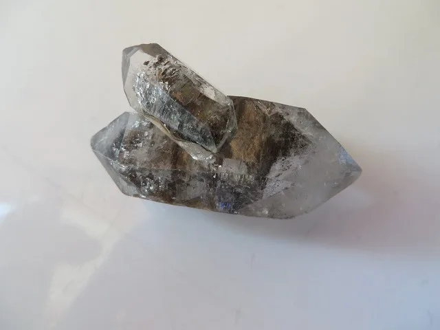 Редкий Натуральный Черный Phantom Bone Crystal двухсторонний образец | Дом и сад