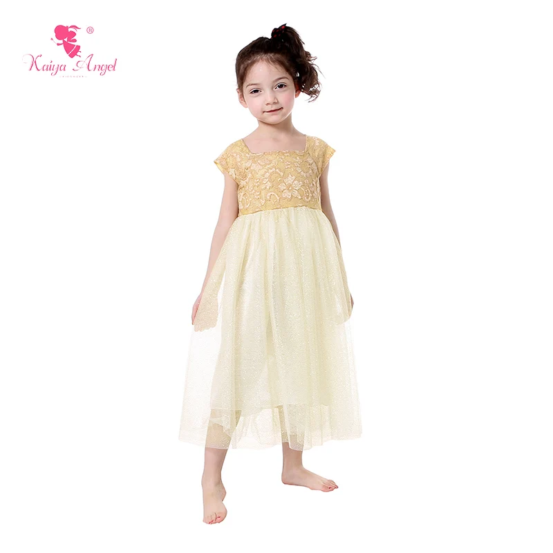 Новинка 2017 блестящее свадебное платье принцессы на бретельках для маленьких