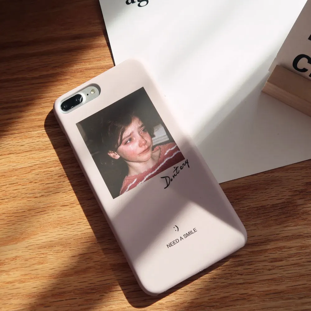 ZMDLDZSW Vintage Women Fashion Image Quote Illustrator Print Hard Slim PC Cover For iPhone 6 s plus 7 8 8plus Case Cute |