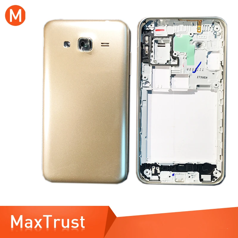 Высококачественная задняя крышка батарейного отсека для Samsung Galaxy J3 2016 J320 J320F