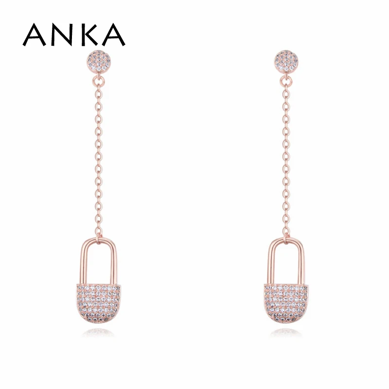 Анка 2020 роскошные ювелирные изделия из чистого дрель Падение длинные серьги для