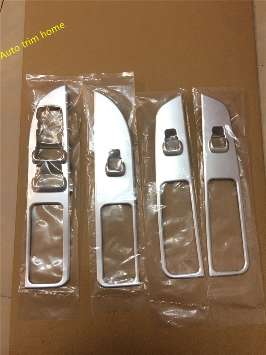 Interior Refit Kit Inner Door Armrest Window Lift Button Panel Sequins Cover Trim 4 Pcs / Set For Ford Explorer 2016 2017 ABS | Автомобили