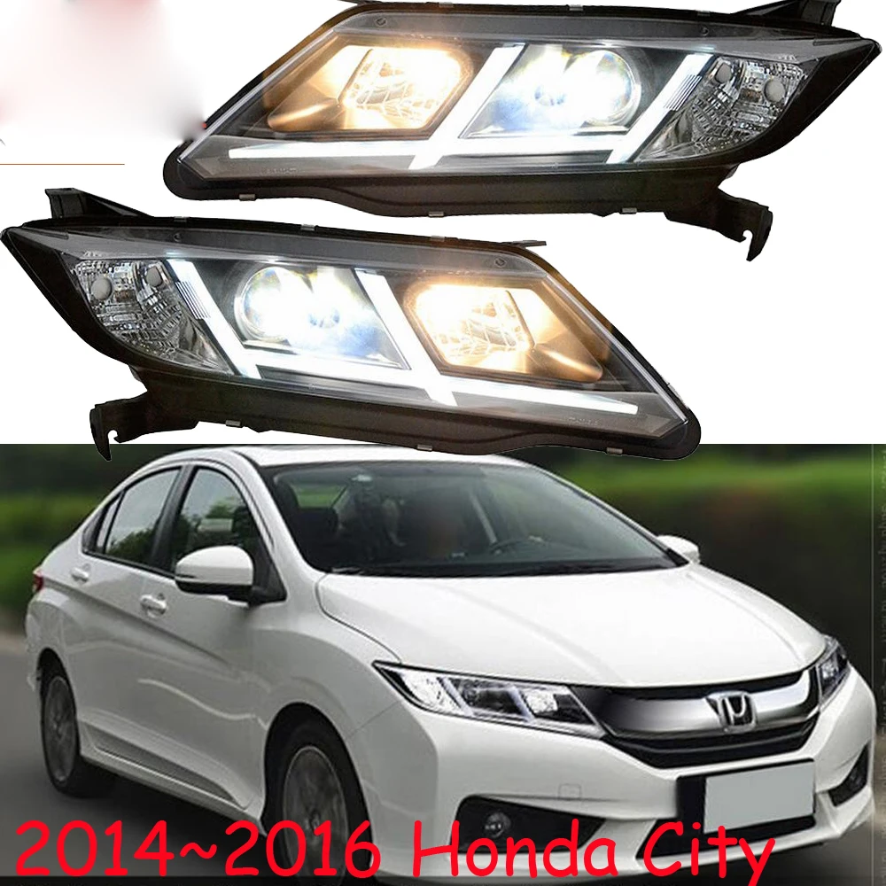 HID 2015~2017 Car Styling for Ctiy Headlight insight MDX Passport ridgeline pilot Delsol City head lamp | Автомобили и мотоциклы