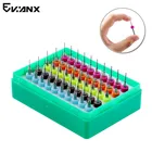 50 шт., карбидные мини-сверла для печатной платы, 0,5-0,9 мм