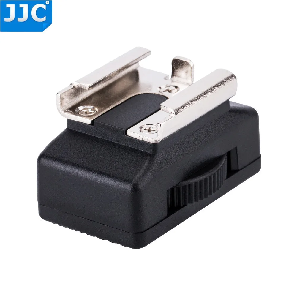 

JJC MSA-9 Shoe Adapter For Auxiliary Flash Tripod Light 1/4"-20 Threaded Stud To Female Hotshoe Adapter