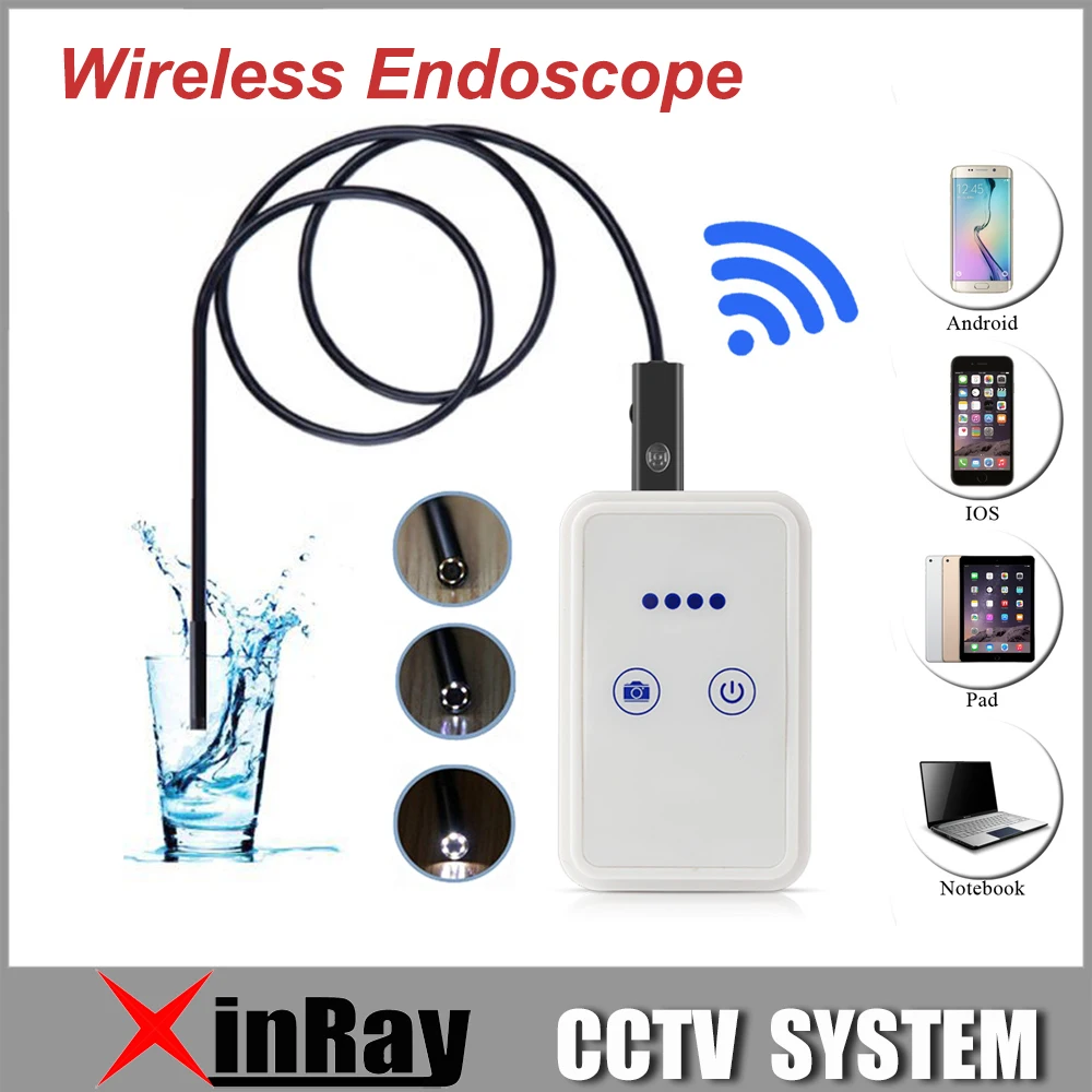 Xinray новый Wifi USD эндоскоп поддержка 30 м расстояние Android IOS планшет для iphone различная