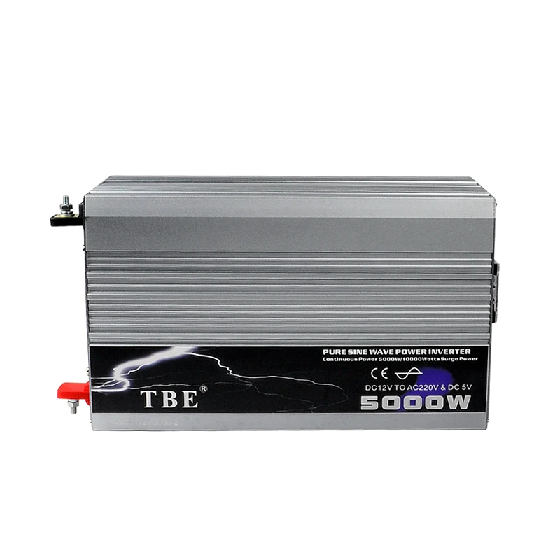 Инвертор синусоидальной волны 5000 Вт постоянный ток 12 В в переменный 220