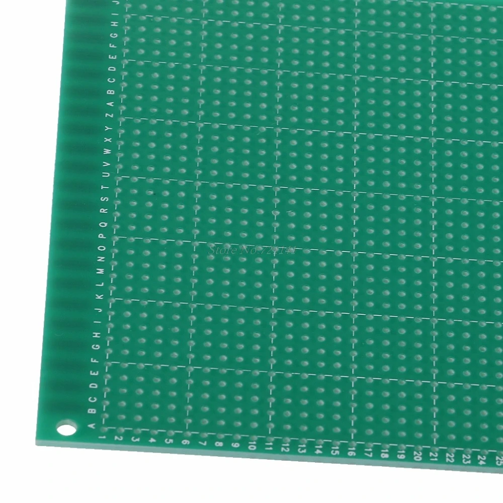 10x22 см одиночный/двухсторонний Прототип PCB Луженая универсальная FR4 Экспериментальная доска