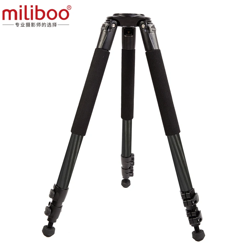 Miliboo MTT701 профессиональный видео штатив алюминиевый видеокамера сверхмощный демпфирующий птичий штатив для DSLR камеры 3 секции DHL - Цвет: 701B without head