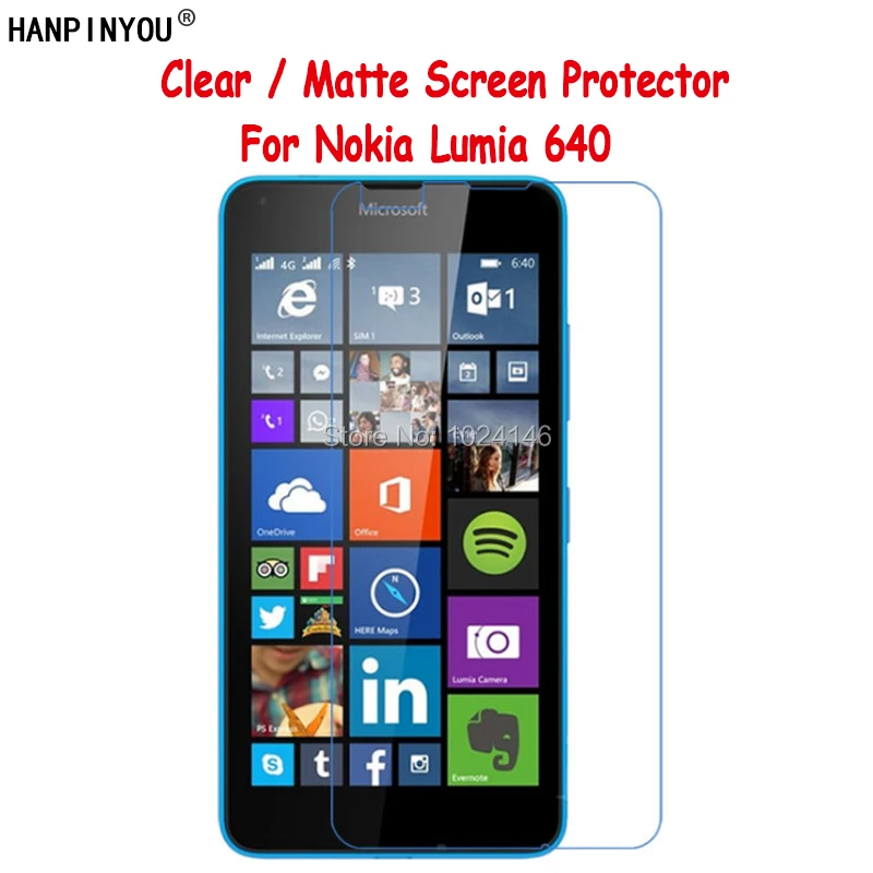 Защитная пленка Антибликовая матовая для Microsoft Lumia 640|screen protector|matte screen protectorclear