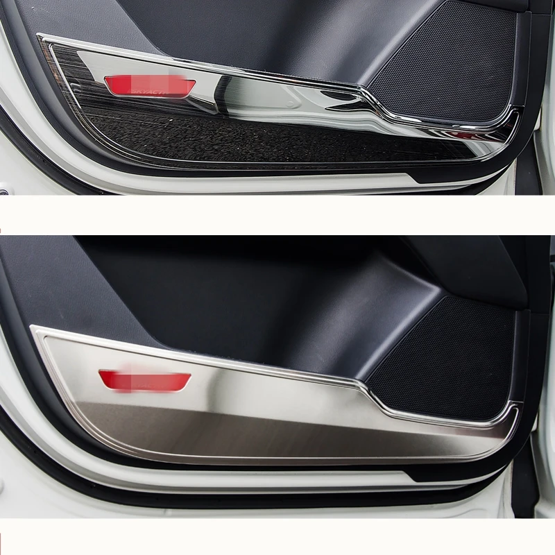 Для Mazda CX-5 CX5 CX 5 2017 2018 2019 нержавеющая сталь внутренняя антиударная накладка