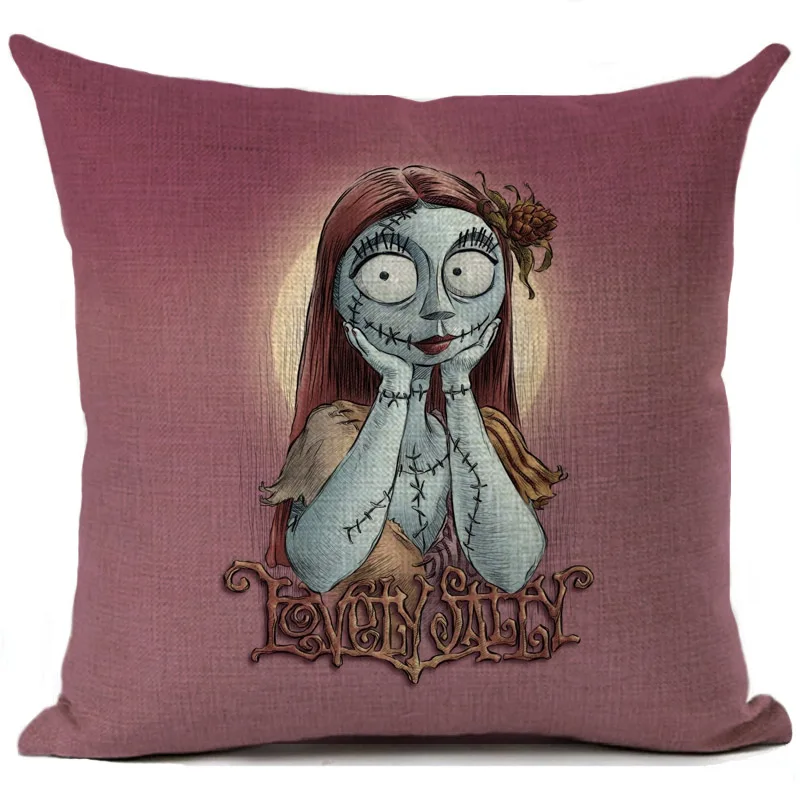 A15 Чехол для подушки на Хэллоуин с изображением черепа Джека, Кошмар перед Рождеством, декоративный чехол для дивана, автомобиля, стула, домашнего декора - Цвет: A15