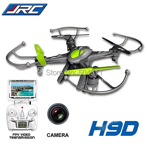 Новая версия JJRC H9D 2 4G 4ch 6 осей 360 Flips RC Квадрокоптер Дрон w FPV камера ЖК монитор RTF