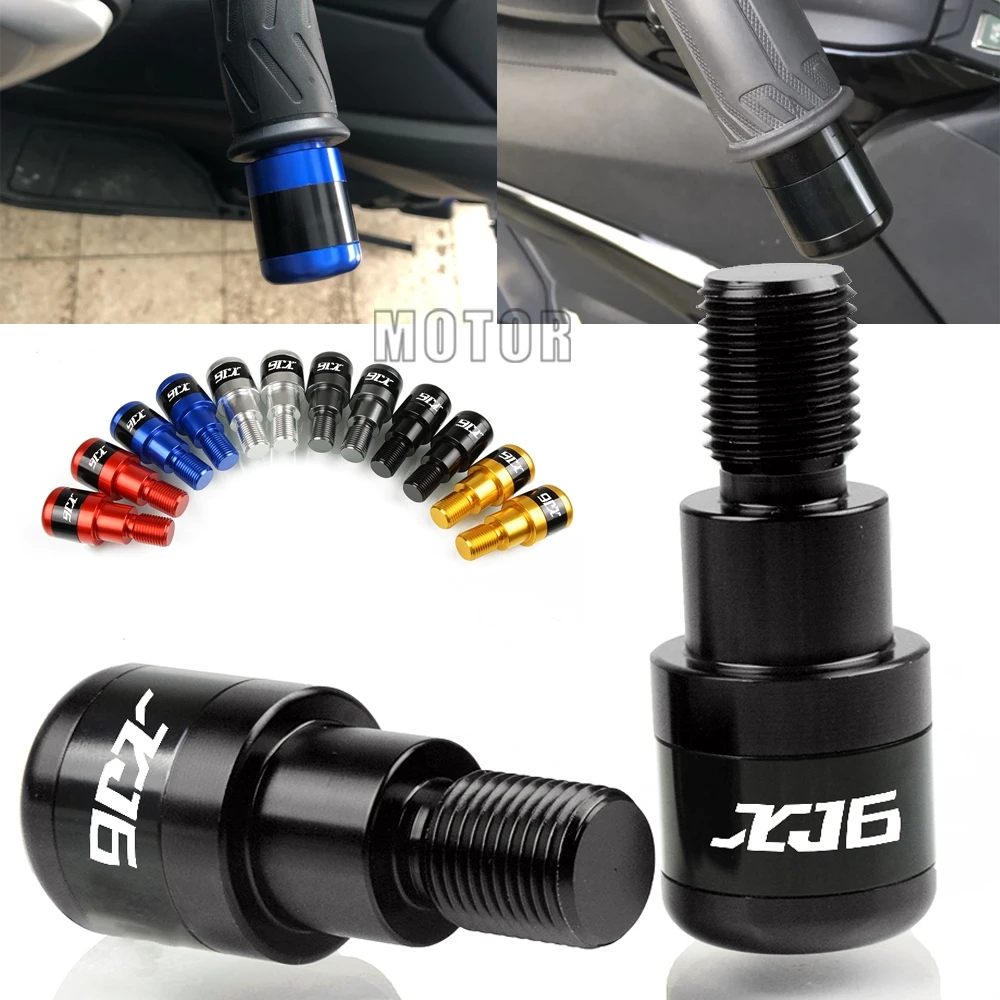 Для Yamaha XJ6 утечки 2009 2016 2010 2011 2012 2013 2014 2015 XJ 6 мотоцикл наконечники на руль рукоятка
