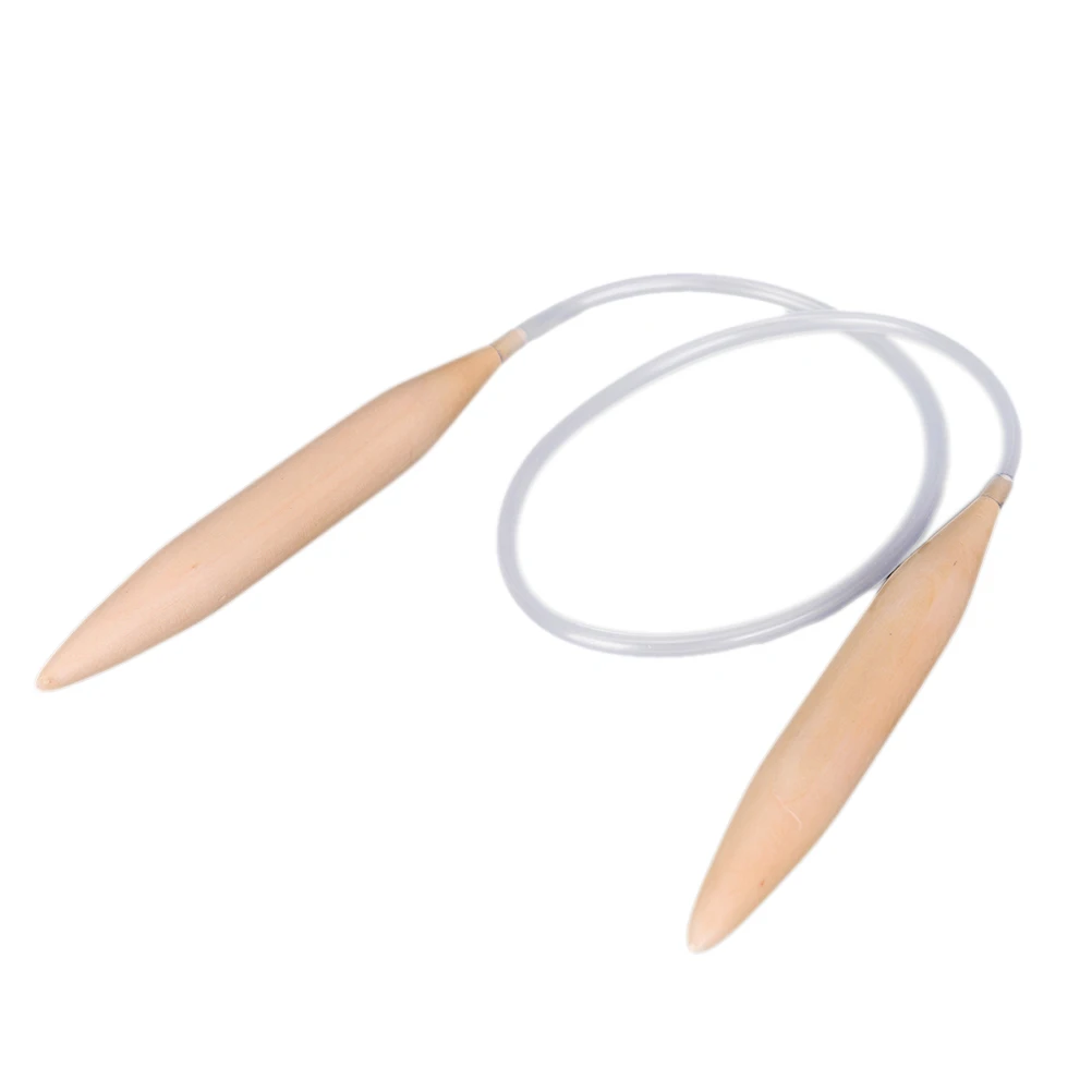 20 мм прозрачная трубка круглые Бамбуковые Спицы для вязания булавки толстой