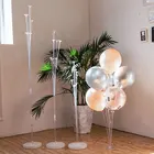 Подставка-держатель для воздушных шаров, 710 трубок, арка, конфетти, воздушные шары, воздушный шар С Днем Рождения, украшение для детской вечеринки, свадьбы