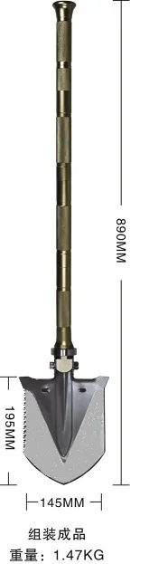 Многофункциональный лопатой военных открытый инструмент выживания |