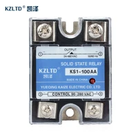 kzltd ssr 100aa ac solid state relay 100a ac ac relay solid state 100a ac relay for temperature control high quality relais