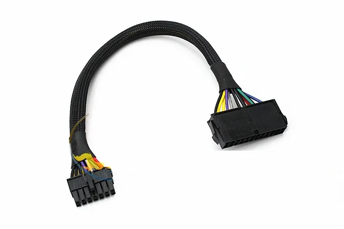 10 шт./лот PC ATX 24 Pin к 14 Кабель питания Шнур 18AWG провод для Lenovo Q77 B75 A75 Q75 H81 материнская