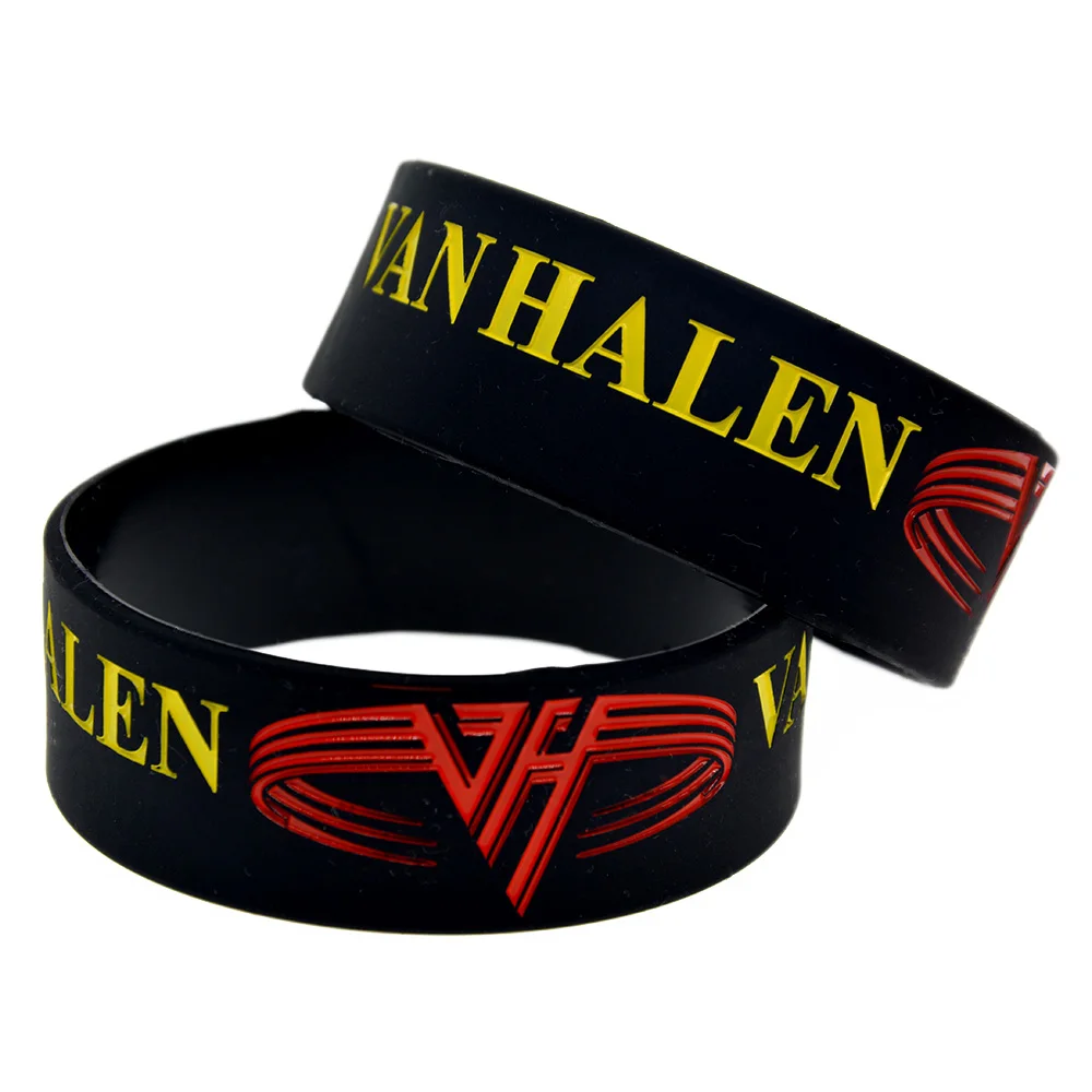 1 шт. Van Halen силиконовый браслет ширина дюйм широкий для концерта|Браслеты с