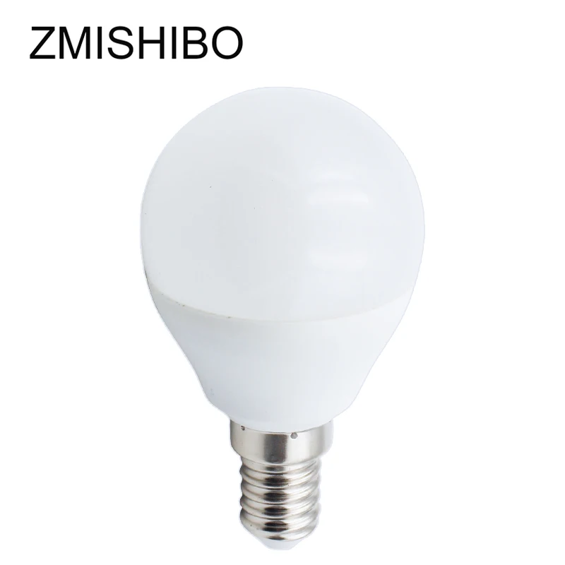 

Светодиодная лампа ZMISHIBO G45/P45/E14, 110-240 В, 5 Вт