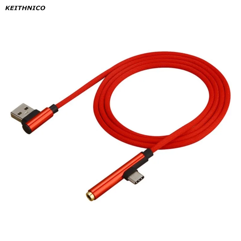 KEITHNICO 1 шт. USB Тип C к 3 5 мм разъему для наушников Aux аудио кабель Samsung S9 Xiaomi 6 Huawei