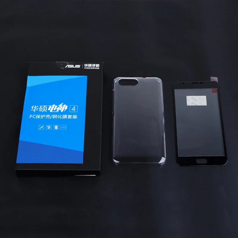 Оригинальный ASUS ZenFone 4 Max Plus ZC550TL X015D 5 дюйма Ультратонкий Прозрачный чехол с полным