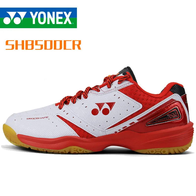 Yonex профессиональная тренировочная обувь для бадминтона, износостойкая противоскользящая спортивная обувь Shb 500cr, кроссовки для женщин