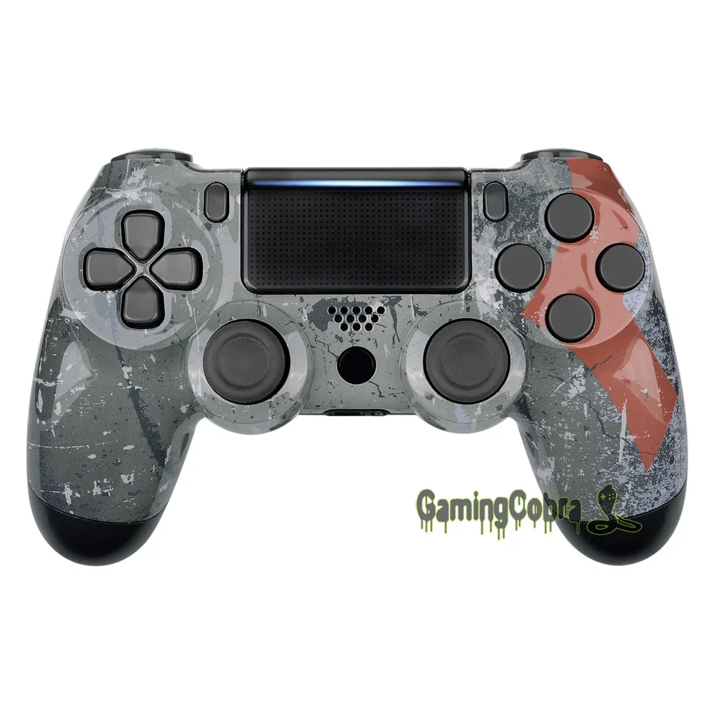 Спартанский воин передняя часть корпуса задняя крышка Ремкомплект для PS4 Pro Slim контроллер JDM-040 JDM-050 JDM-055-SP4FT25